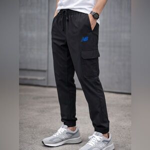 New Balance Black Cargo Jogger Pants | Athletic Utility | Size M